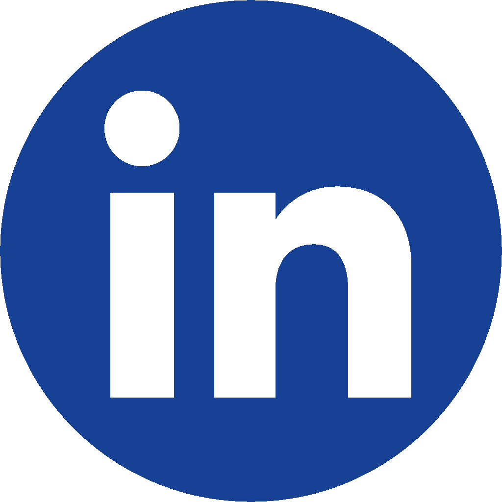 Linkedin blau